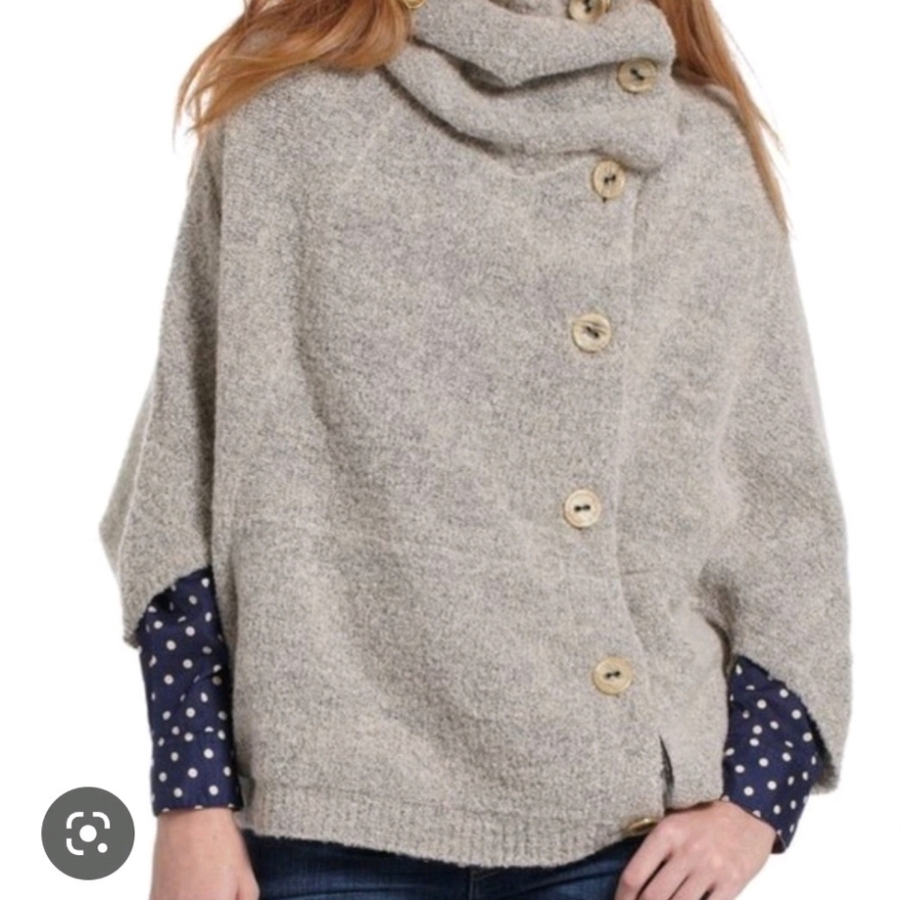 Anthropologie Poncho Small